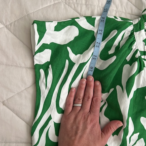 THML Avara Women's Trish Dress size medium Kelly green and pink - Picture 14 of 16